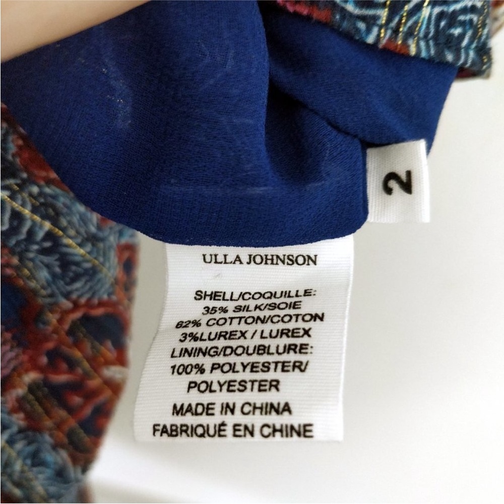Ulla Johnson Uma Dress Azul Lurex 2 - Picture 5 of 5